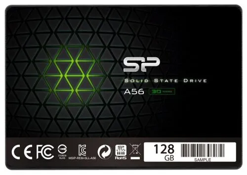 Твердотельный накопитель Silicon Power Ace A56 128Gb SP128GBSS3A56B25 Выгодный набор + серт. 200Р!!!