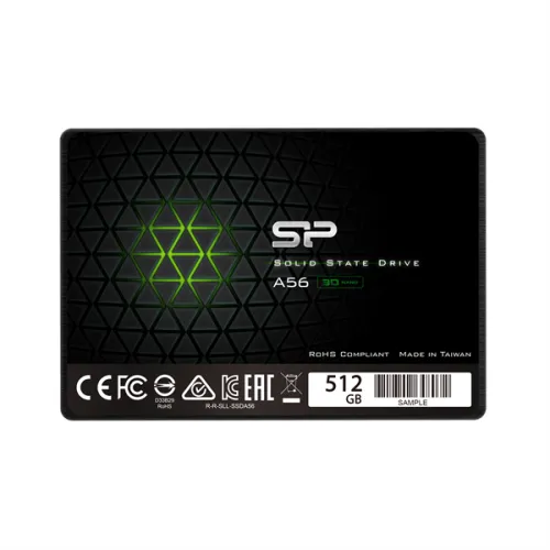 Твердотельный накопитель Solid State Disk Silicon Power Ace A56 512Gb SATA-III 2,5”/7мм SP512GBSS3A56A25 (SP512GBSS3A56A25)